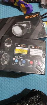 Product Review of IBRIGHT ZE 70 - Projector Biled 2.5inc Blue Lens ibright ze 70 High Low Putih plus kipas pendingin from u**7 1