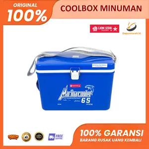Lion Star Marina Cooler Box Es 5,5 Liter - 10 Liter Kotak Es ikan Daging Praktis Serbaguna -DM