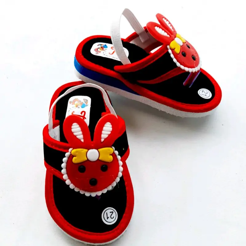 Sandal Jepit Baby Bunyi Encit Model Kelinci/Rabit Bayi Empuk 0
