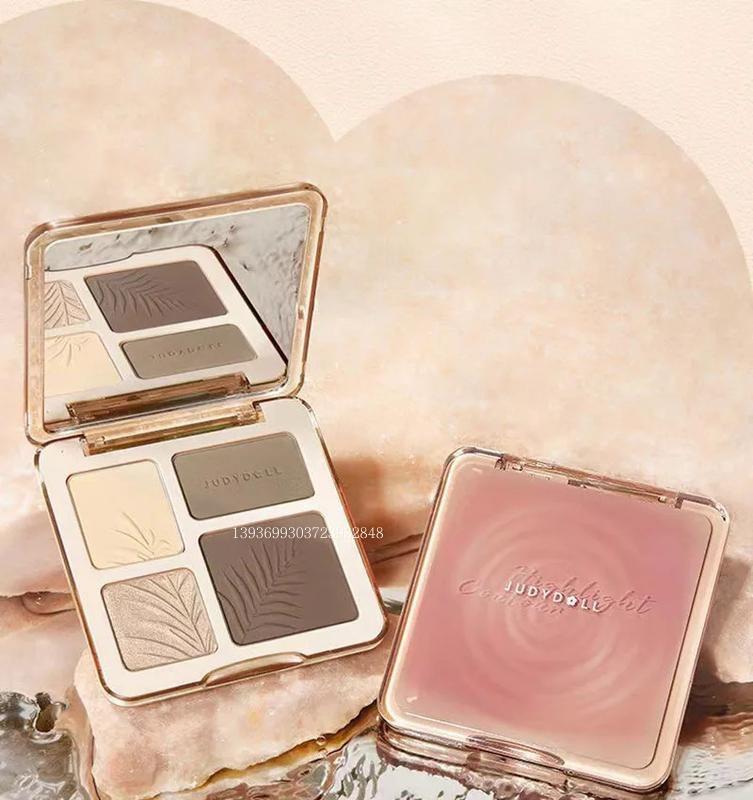 [Siêu Phẩm] Bảng Highlight Và Tạo Khối Judydoll 4 Màu 9g Highlight & Contour Palette | HASAKI BEAUTYDJUJK