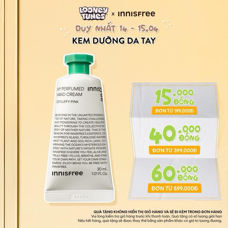 Kem dưỡng da tay INNISFREE My Perfumed Handcream 30mL Cosmetic
