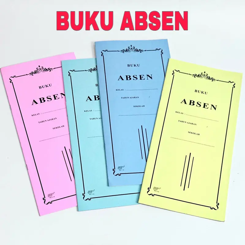 1 Buah / 1 Pcs - Buku ABSENSI - Ukuran Besar