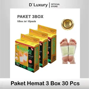 Kinoki Gold 30 Pcs Koyo Kaki Herbal Detox Racun Dalam Tubuh