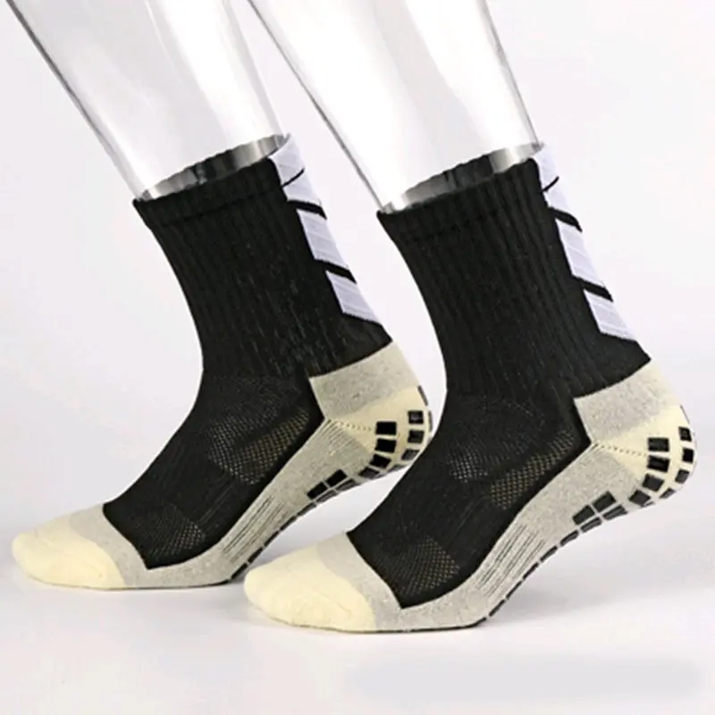 Kaos Kaki Anti Slip Olahraga Futsal Sepak Bola Tipe B Nyaman Plastic Gray 4