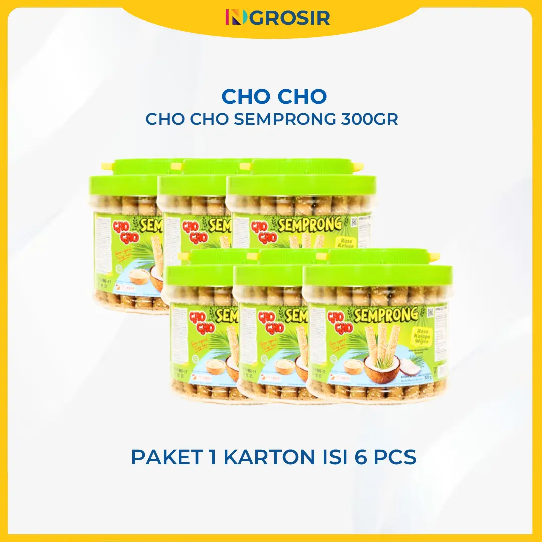 Cho cho Wafer roll Semprong 300gr 1 Karton