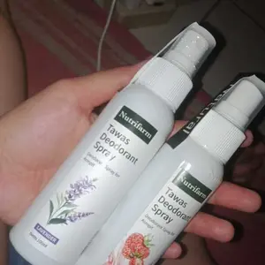 NUTRIFARM - TAWAS SPRAY 100ML DEODORANT SPRAY TAWAS CAIR Mencegah Keringat Berlebih & Membuat Kulit Ketiak Lembut Original