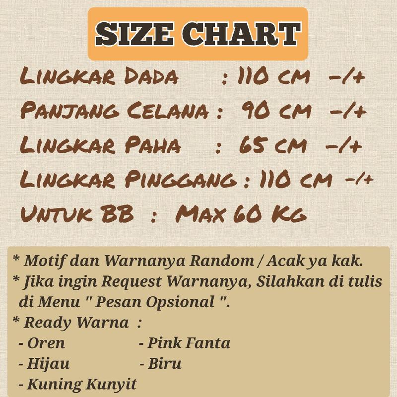Paket Hemat Setelan CP LD 110 One Set Celana Panjang Wanita Baju Tidur isi 3 Busui Katun Piyama Rayon Super 1