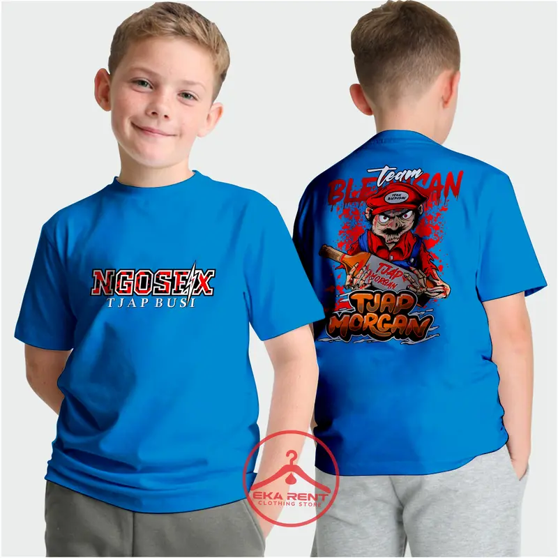 Baju Kaos Anak Nanda Ngx Ngosex Tjap Morgan Audio Sound system Lengan Pendek 8