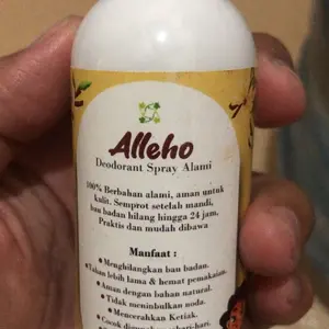 Deodorant Tawas spray ALLEHO wangi dan menghilangkan bau ketiak deodorant Kering