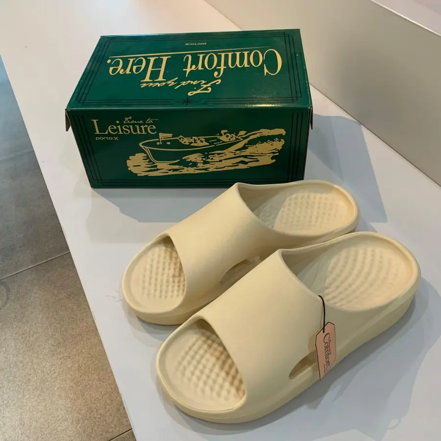 Porto X Sandals - Verner Slides Beige Original