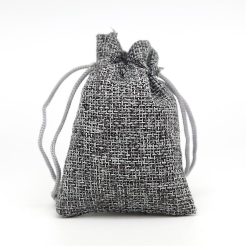 Linen Pouches Flexible Breathable Drawstrings Sack Soft Jewelry ...