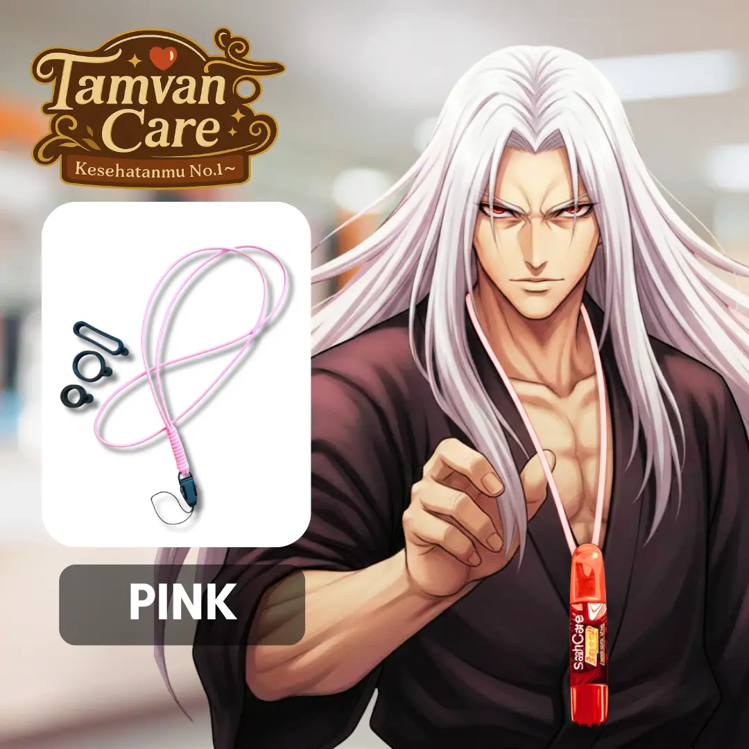 FRESHCARE SMASH STRONG + LANYARD PINK