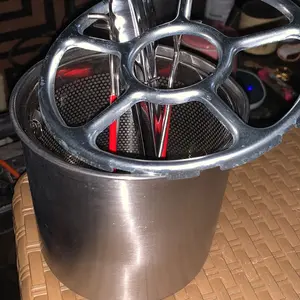 Panci Deep Fryer Pot Penggorengan Multifungsi Saringan Rebusan Stainless Steel Dapur Kitchenware