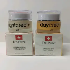 Dr pure moisten skin cream day night 20gr original bpom Bunga Perawatan Vitamin
