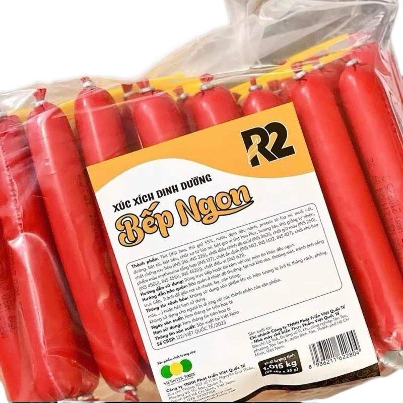 (MUA 2KG TẶNG 2KG) Combo 4KG xúc xích ăn liền Bếp Ngon (1KG = 29 CÂY x 35G)
