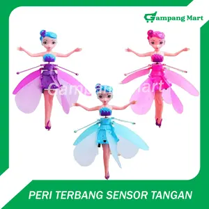Mainan Anak Peri Terbang Flying Karakter Sensor Tangan