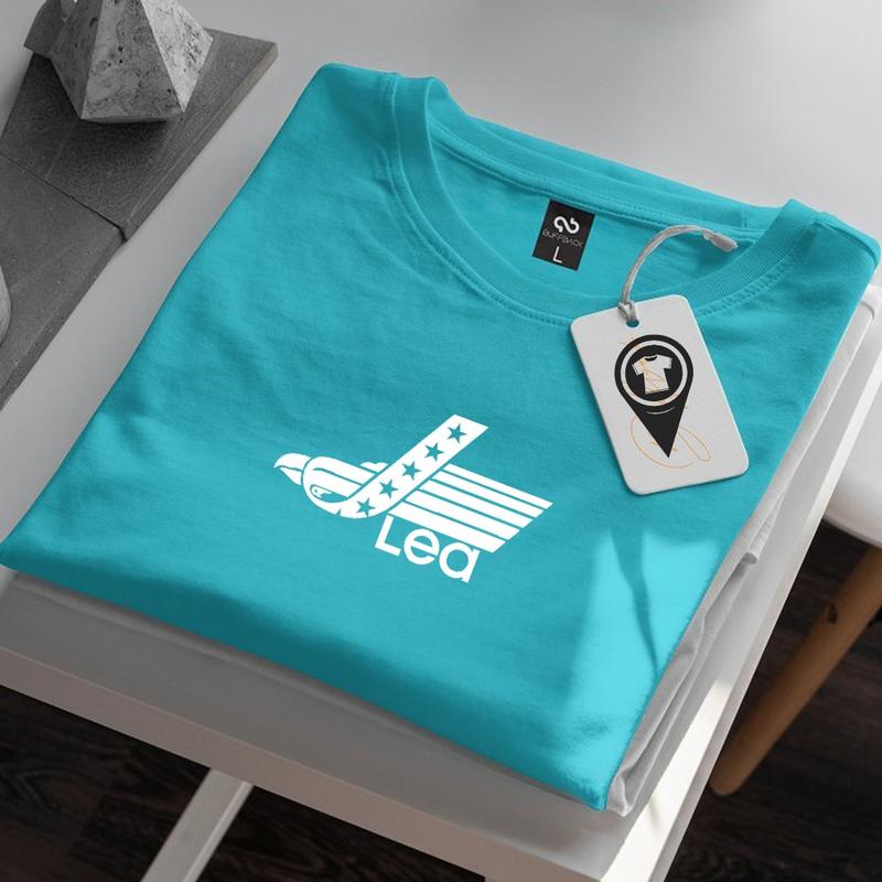 BELIK BAJU PROMO ..!!! Kaos Lengan Pendek Lea Text Putih Premium Pria Dan Wanita Quality Kaos Kekinian/ Kaos Kata-kata Sablon 1
