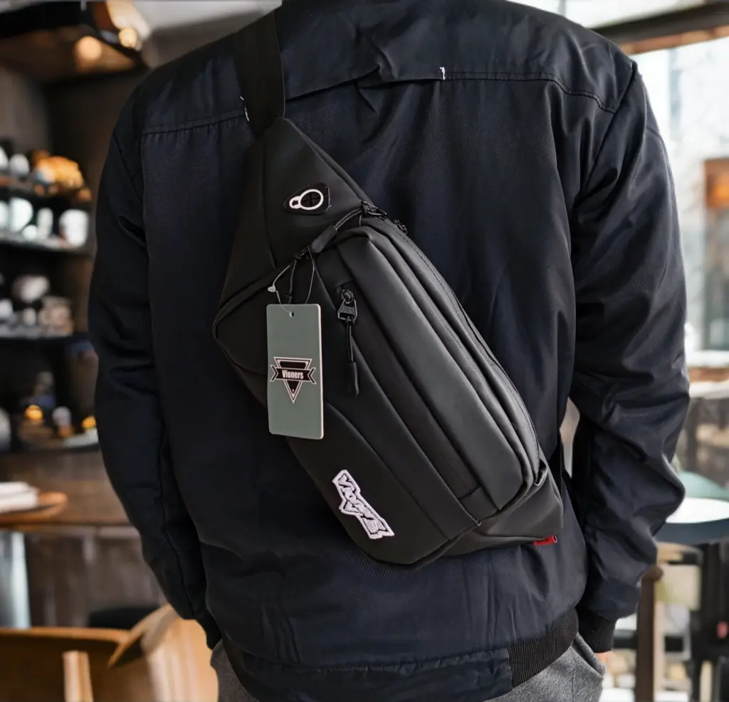 Vioners Tas Pinggang Waterfroop Pria Wanita Terbaru Original Keren Waistbag Slingbag