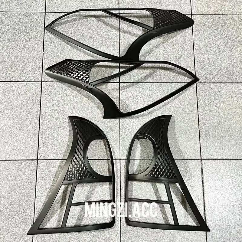 ￼ALL NEW AVANZA / XENIA 2012 2013 2014 PAKET GARNISH LAMPU DEPAN BELAKANG HITAM BLACKDOP SPORTY ORI JSL MEDAN COVER MOBIL