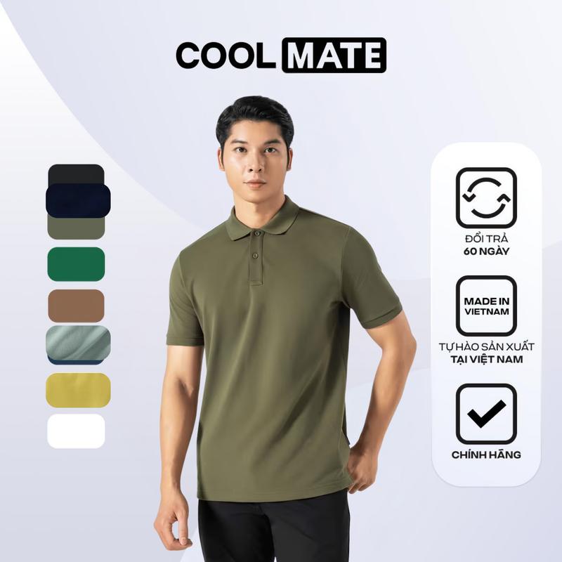 BU Áo Polo Nam Pique Cotton Úc - Nhiều màu - Coolmate