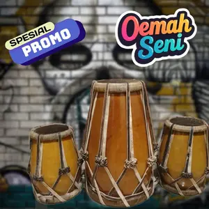 KENDANG JAIPONG MINI 50cm Kwalitas pentas