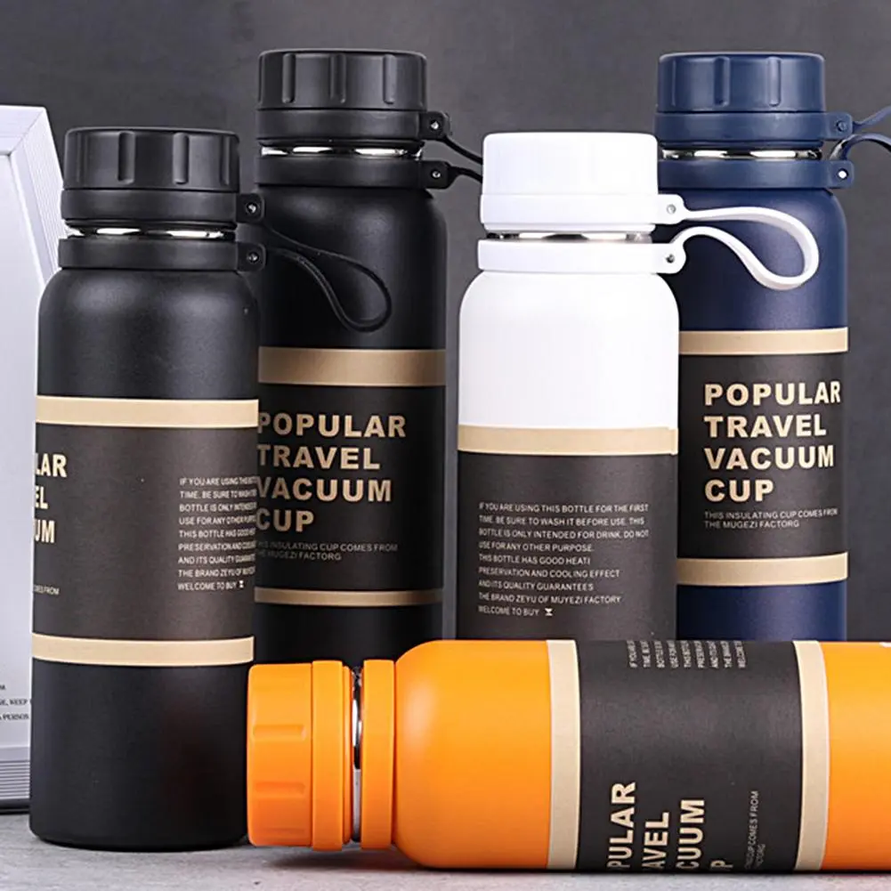 650/850ml 8Hour 304 Stainess Steel Vacuum Flask Insulated cup Outdoor travel Hot & cold Tumbler Bottle