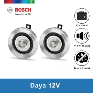 Klakson PREMIUM Bosch Europa Supertone Silver RING - 0320223911 Diskon