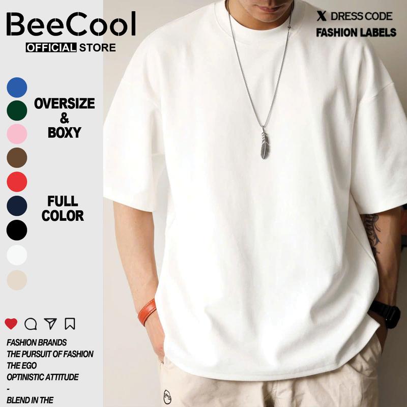 Áo thun trơn nam nữ form rộng tay lỡ - Hàng Loại 1 Menswear Top