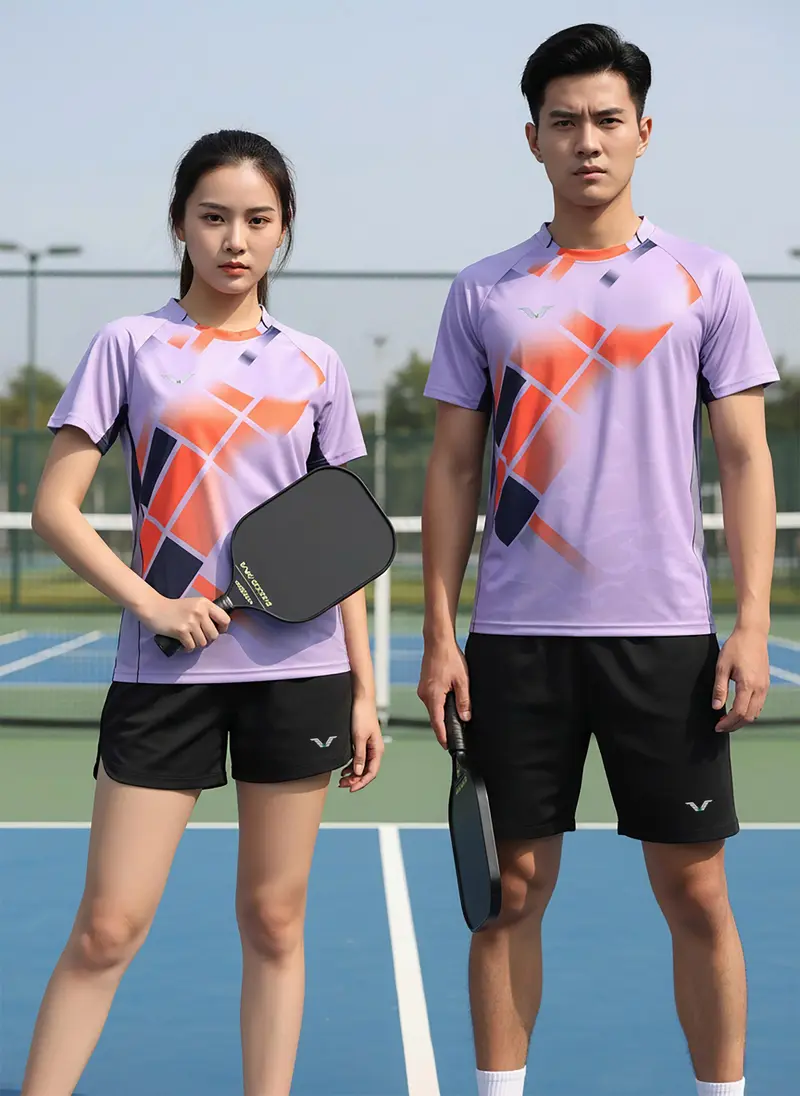 Product Introduction of Áo Thun Nam/ Nữ Chạy Bộ, Cầu Lông, tennis, Mặc Nhà Vina Authentic AVT85 Mùa Hè Phong Cách Cao Cấp 10