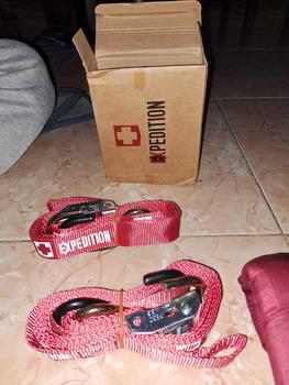 Product Review of (1set isi 2pcs) EXPEDITION Tali Pengikat Tie Down Straps Motocross Trail Grasstrack Adventure expedition panjang 205cm Bisa Untuk Klx 150- Crf 150l - Wr155 Dll from b**r 0