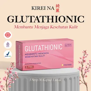 GLUTATHIONIC - Menjaga Kesehatan Kulit dan membantu mencerahkan kulit - isi 30 kaplet salut selaput