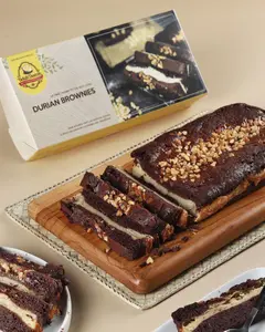 Kue Brownies Belah Doeren Durian Brownies Rasa Durian - Food, Cake
