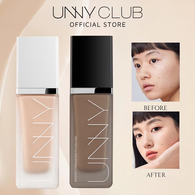  Kem Nền UNNY CLUB Lâu Trôi Che Khuyết Điểm Kiềm Dầu Chống Nước Kem Nền Dạng Lỏng Da Dầu 30g 