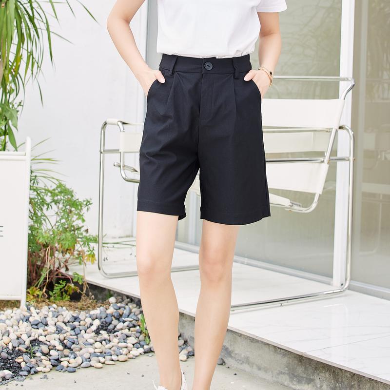 Product Introduction of Eyouth 20150 Women shorts high waist casual knee length ladies short pants 27