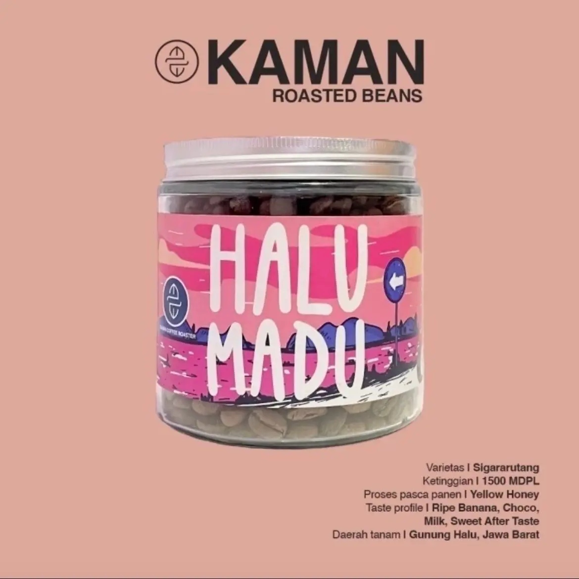 Kopi Arabica Halu Madu - Biji Bubuk Coffee Beans