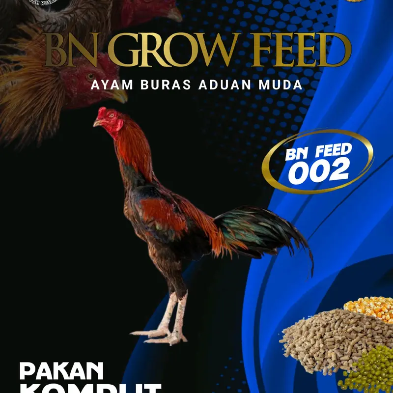 Grow Feed 002 Pakan Untuk Ayam Aduan Muda Umur 3 Bulan Keatas Untuk Memenuhi Kebutuhan Gizi Membentuk Postur Tubuh Otot Memperkuat Daya Tahan Tubuh Memaksimalkan Pertumbuhan. 0