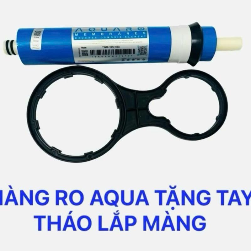 MÀNG LỌC RO AQUA LẮP CHO MÁY LỌC NƯỚC RO tặng kèm tay tháo cốc màng RO Bộ lọc nước thay thế cho máy lọc nước RO sản xuất Việt Nam
