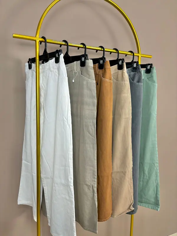 Celana Kulot Soft Jeans Wanita Panjang Dewasa Edlan Store Regular Nyaman Santai 1