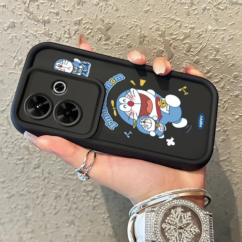 Ốp Lưng Áp dụng cho Xiaomi Redmi 13 4G 13 5G 13C POCO C65 M6 4G M6 Plus 5G Ốp trường hợp Mẫu hoạt hình mèo Chống ngã Silicone mềm trường hợp Tính cách trường hợp Ốp