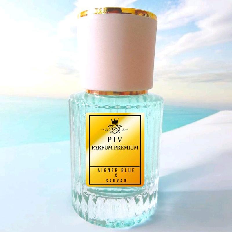 Parfum Mixing aigner blue 35ml Aroma Tahan Lama untuk Pria - Jam, Kuping, Kuku, Telinga, Alis, Dryer, Toner, Tatto, Waxing, Softlens 1
