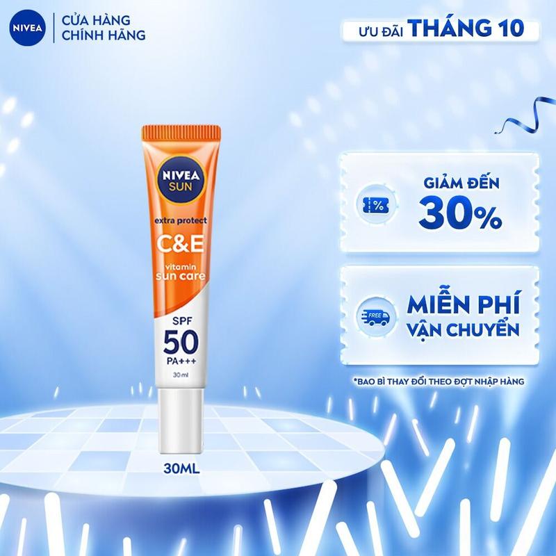 Serum Chống Nắng NIVEA SUN Vitamin C&E Dưỡng Da Sáng Khỏe (30 ml) - 98318