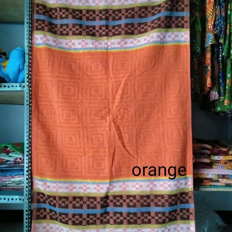 handuk polos handuk harian  kotak kotak besar 70x140 2