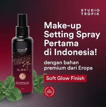 [NEW] Studio Tropik DreamSetter Glowy 2.0 Pollution Protection Make-up Setting Spray 2