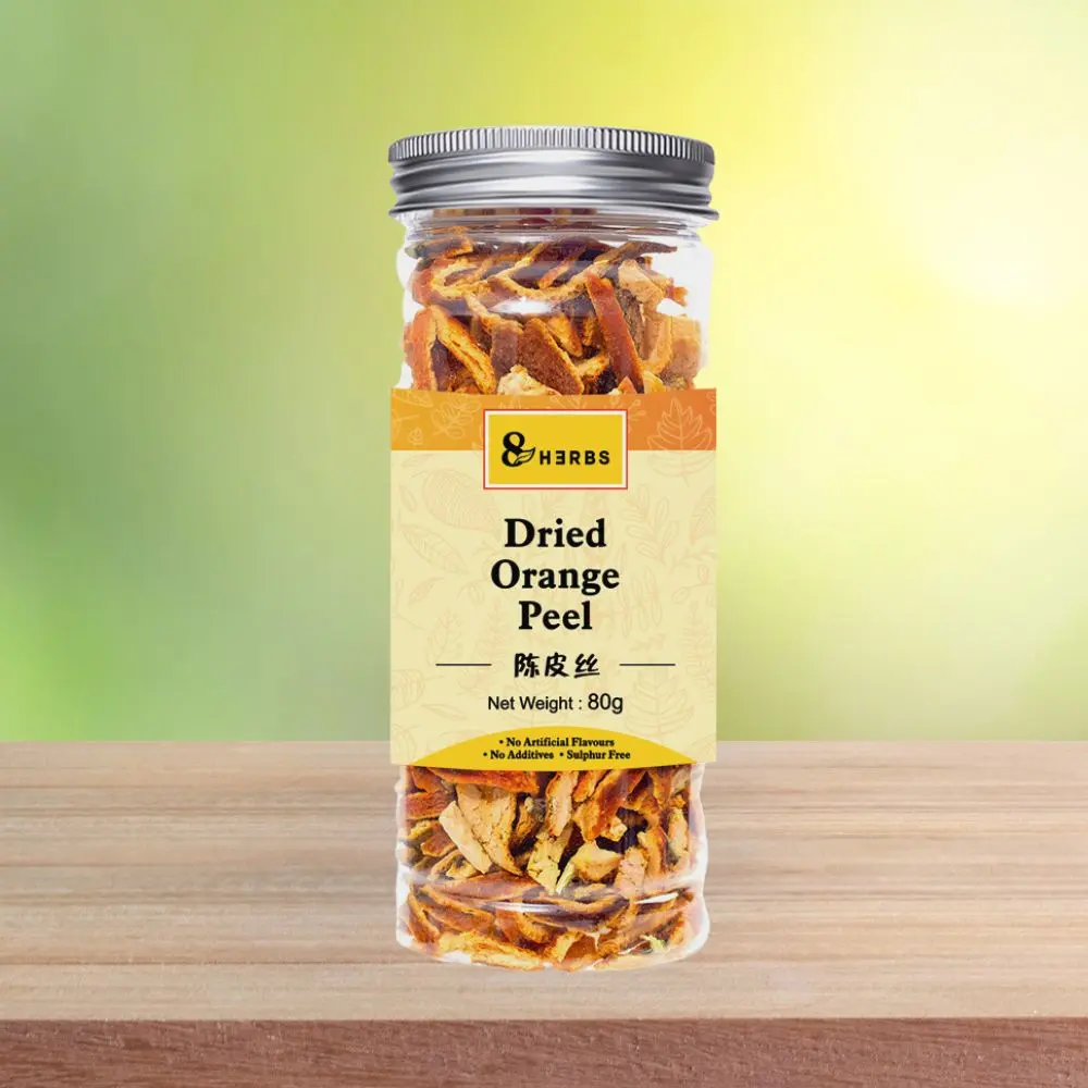 [SG Ready Stock] Dried Orange Peel 80g - Healthy Snack for a Quick Bite - Dry