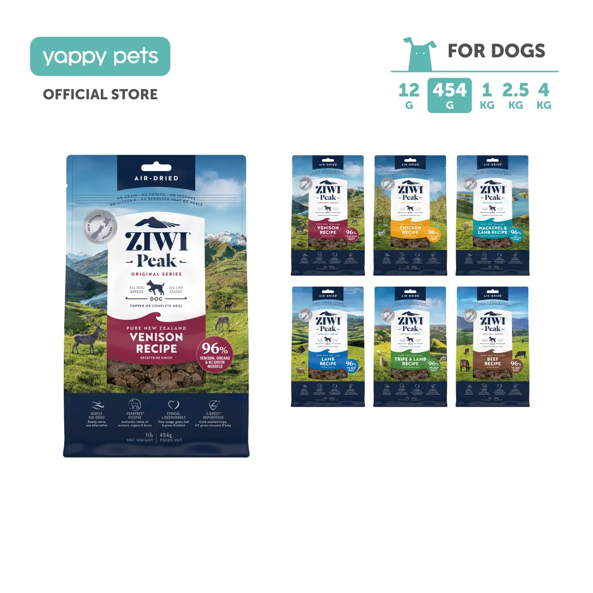 ZIWI Peak Originals Series Air Dried Dog Food