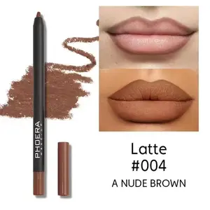 Smooth Lip Liner Matte Lip Crayon Matte Lipstick Lip glosses matte lipliner Long-lasting non-stick cups lip pencil