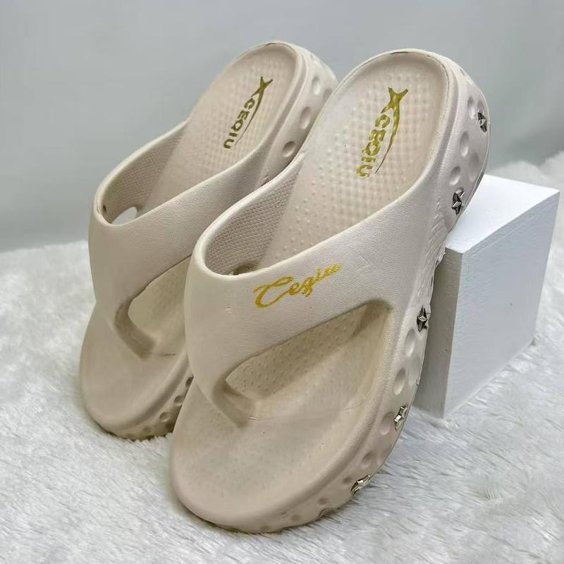 (Size 36-40) Ceqiu EH67 Sandal Wanita Jepit Sandal Karet Korean Style Trendy 8