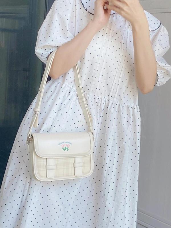 Musim Panas Lucu Tas Cambridge Tas Tahu Ketiak Tas Bahu Utusan Berkualitas Tinggi Wanita 4