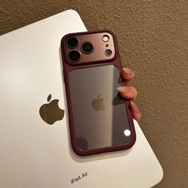 Đơn giản và trong suốt, phù hợp với ốp điện thoại bảo vệ cho IPhone 18 Pro/17/18 Pro Max, ôm trọn máy và chống sốc