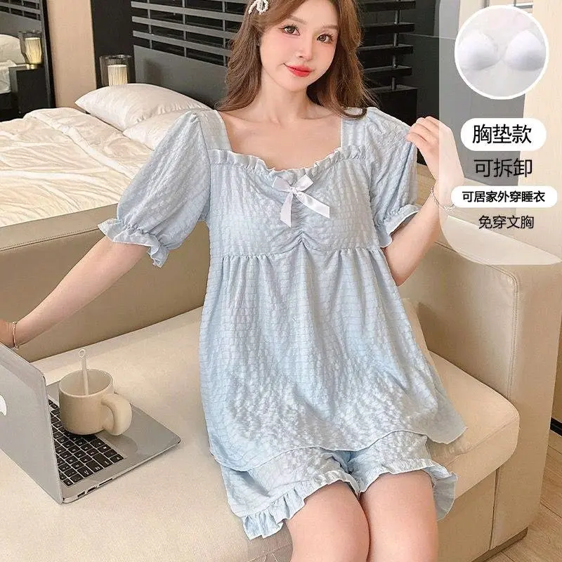 DAFFIN.DJ Baju tidur Katun pita 1
